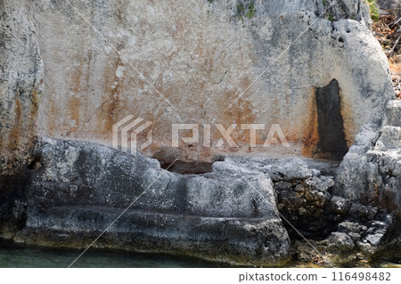The ruins of the city of Mira, Kekova 116498482