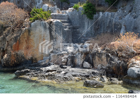 The ruins of the city of Mira, Kekova 116498484