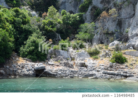 The ruins of the city of Mira, Kekova 116498485