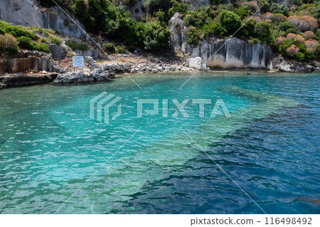 The ruins of the city of Mira, Kekova The ruins of the city of Mira, Kekova 116498492