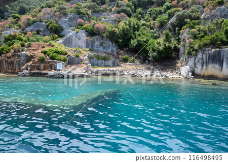 The ruins of the city of Mira, Kekova 116498495