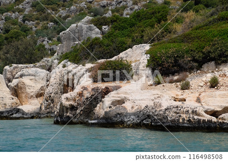 The ruins of the city of Mira, Kekova 116498508