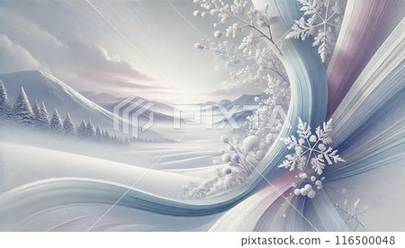 2025年彩色日曆（一）二月：霜樹霧氣閃閃發光的奇幻世界 116500048