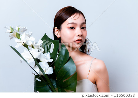 Women/Beauty/Botanical/Green 116500358