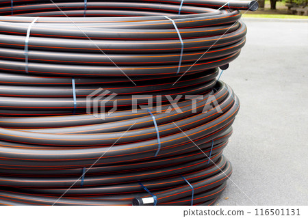HDPE pipe for water supply or electrical conduit 116501131