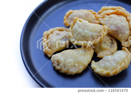 Mini curry puff. Thai dessert Mini curry puff. Thai dessert 116501470