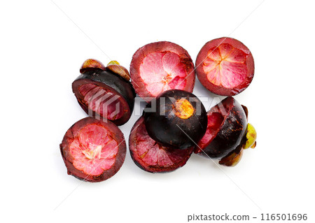 Fresh mangosteen peel. Mangosteen peel as a good cure for upset stomachs, inflammation on the skin, and cure wounds in animals Fresh mangosteen peel. Mangosteen peel as a good cure for upset stomachs, inflammation on the skin, and cure wounds in animals 116501696