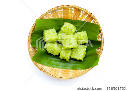 Thai dessert sweet glutinous rice Thai dessert sweet glutinous rice 116501762
