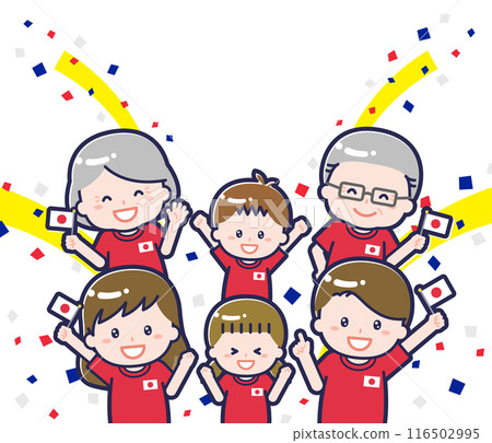 日本家庭享受觀看奧運01 日本家庭享受觀看奧運01 116502995