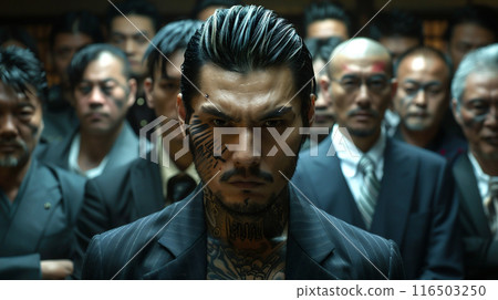 Image of antisocial forces in Japan 116503250