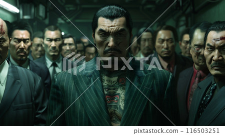 Image of antisocial forces in Japan 116503251