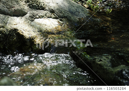 Stream water flow Stream water flow 116503284