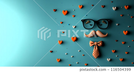 background, banner, postcard Dad's concept for Father's Day. 116504399