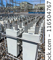 A Capacitor unit aiding in Var supply to adjust power factor in a Power system 116504767
