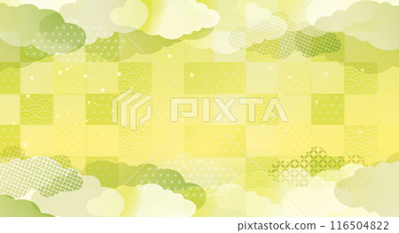 Japanese style Japanese pattern material pattern 116504822