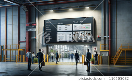 工廠安裝的數位看板 116505082