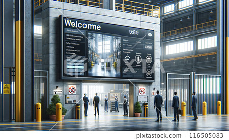 工廠安裝的數位看板 116505083