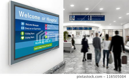 醫院安裝數位看板 116505084