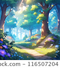 Landscape with a forest 116507204