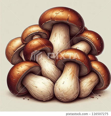 Heavy mushroom 116507275