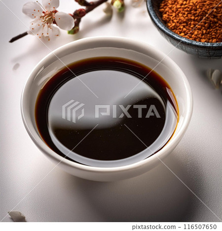 Soy sauce, Fermentation, Rich flavor, Condiment, Seasoned soy sauce, Cooking, Seasoning, Spicy, Sweet, Culinary, Wheat, Soybean, Salt, Taste, Food, Asian cuisine. 116507650