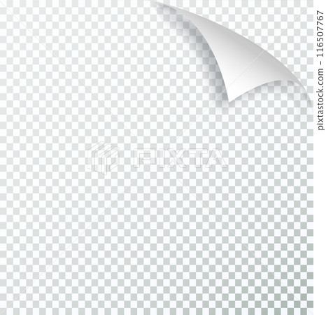 Curly Page Corner realistic illustration. Curled corners set. Paper page curl corner, flip turn fold sheet. Sticker. Vector Curly Page Corner realistic illustration. Curled corners set. Paper page curl corner, flip turn fold sheet. Sticker. Vector 116507767
