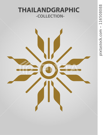 Vector element ethnic decorative ornament ethnic thai illustration Vector element ethnic decorative ornament ethnic thai illustration 116508088