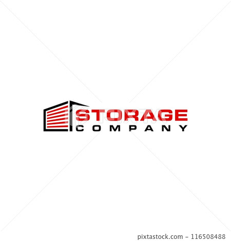 Illustration vector graphic of self storage company logo design template Illustration vector graphic of self storage company logo design template 116508488