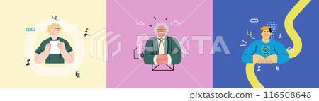 Creative Workspace: Video Conference, modern flat vector concept illustration of person engaging in virtual business meeting Connectivity, collaboration, digital interaction, remote work, productivity 116508648