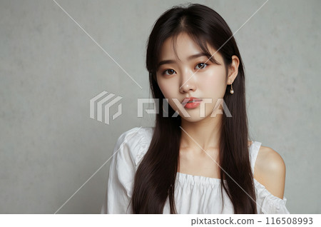 Beautiful young woman Beauty and skin care 116508993