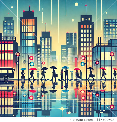 Urban rain Urban rain 116509698