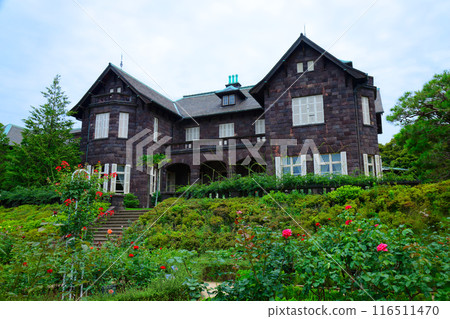 舊古河庭園玫瑰園及庭園綠西式建築 116511470