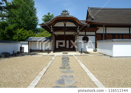 Obakusan Manpukuji Temple, entrance to the Shoin-do reception hall, Uji, Kyoto Prefecture 116511544