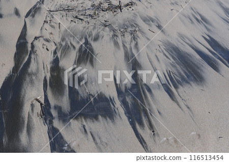 Wave patterns in the sand Wave patterns in the sand 116513454