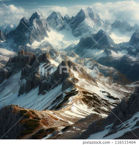 Mountains of another world 116515404