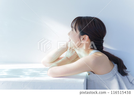 年輕女性美容保養 116515438