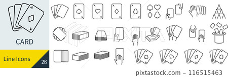 Card Icon Set 116515463