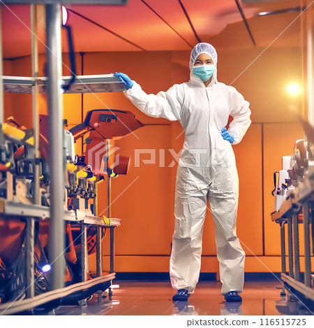 研究所工作人員CG素材 116515725