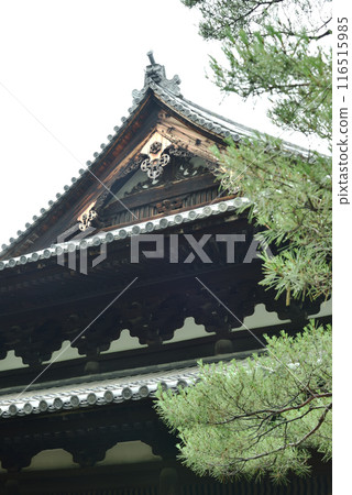 Daitokuji Temple Buddha Hall after the rain [Important Cultural Property] 116515985
