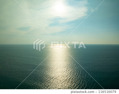 Aerial view beautiful sea surface in Phuket island Thailand 116516079
