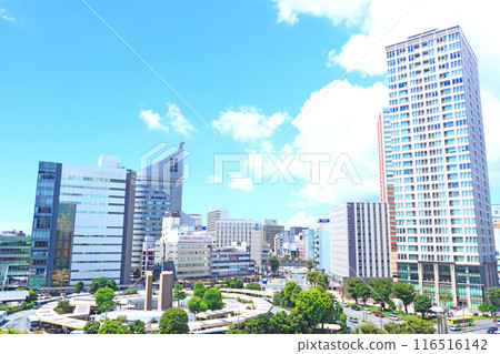 Scenery in front of Hamamatsu Station, Hamamatsu City, Shizuoka Prefecture Scenery in front of Hamamatsu Station, Hamamatsu City, Shizuoka Prefecture 116516142