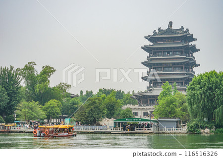 大明湖風景 大明湖風景 116516326