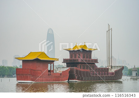 Daming Lake scenery Daming Lake scenery 116516343
