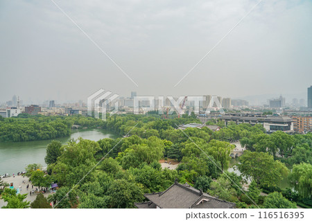 View of Daming Lake from Chaoran Tower View of Daming Lake from Chaoran Tower 116516395