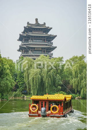 Daming Lake scenery Daming Lake scenery 116516418