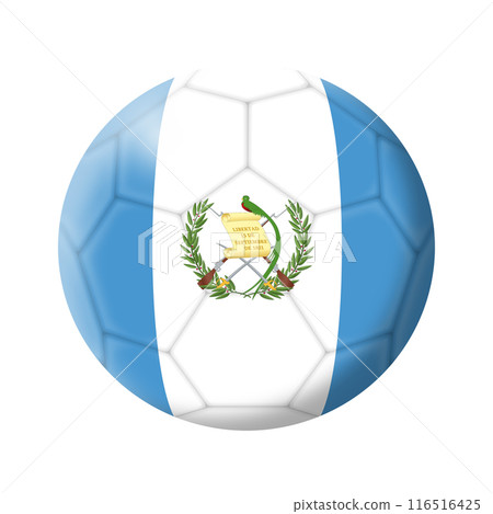 Guatemala soccer ball with clipping path Guatemala soccer ball with clipping path 116516425