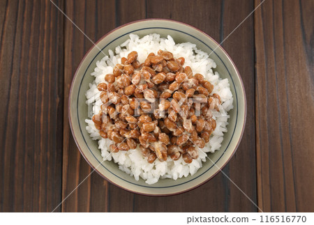 Natto kakame rice 116516770