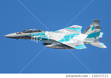 F-15戰鬥機（侵略者）在天空中飛行 116517111