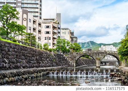 中島川和眼鏡橋[長崎市] 116517575