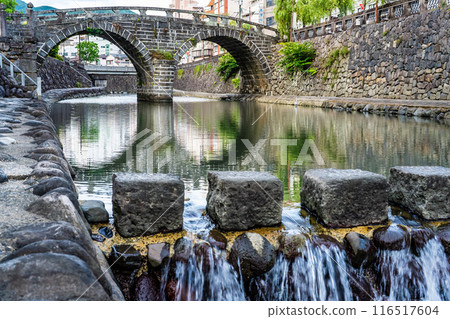 中島川和眼鏡橋[長崎市] 116517604